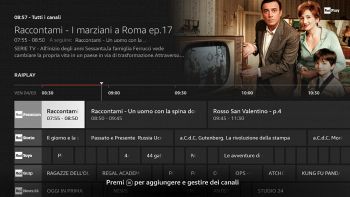 amazon fire tv scheda in diretta live tab