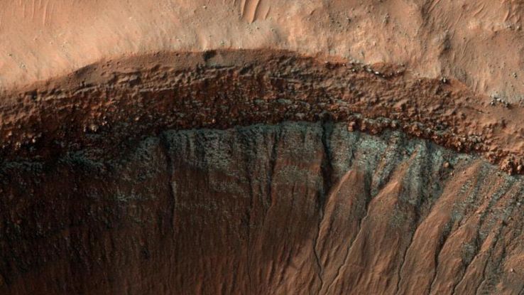 C'è ghiaccio su Marte? A cosa si deve la formazione della brina marziana