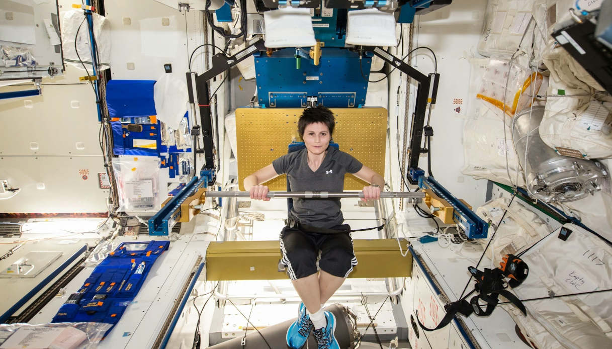 Samantha Cristoforetti: dieta e allenamento sulla ISS