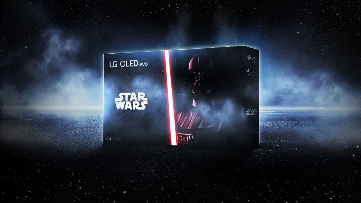 smart tv lg oled star wars