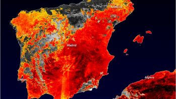 Caldo asfissiante in Europa