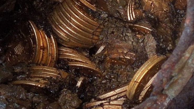 Monete d'oro nascoste sottoterra: è il più grande tesoro mai visto