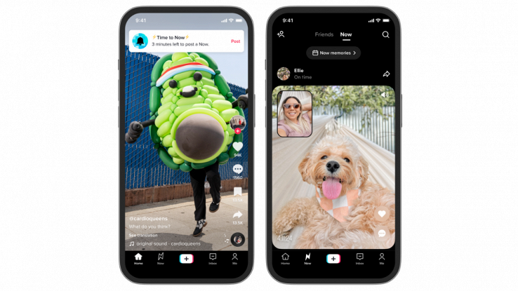 TikTok Now nuova funzione