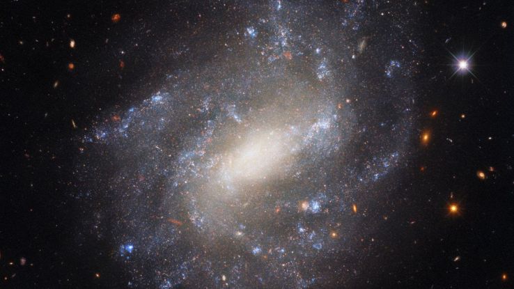 Insolita galassia a spirale