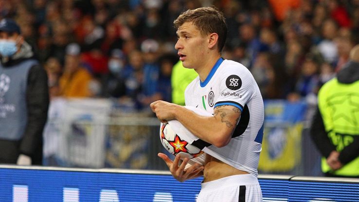 Barella giocatore Inter Champions League