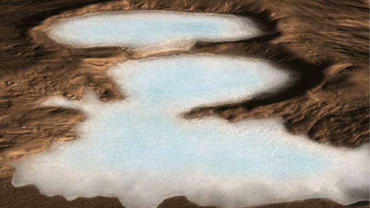 I ghiacciai di Marte