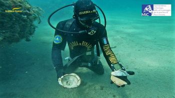 Tesoro nascosto nel fondale marino di Livorno