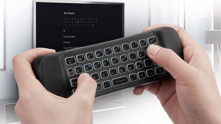 Telecomando tastiera wireless per PC android smart tv compatibile windows  mac