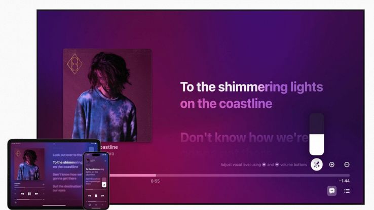 Il karaoke Apple Music Sing
