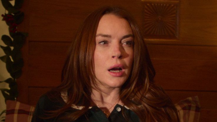 Lindsay Lohan in Falling for Christmas