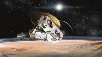 prime informazioni raccolte da New Horizons su un bagliore spettrale