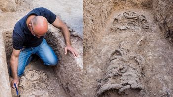 Dei resti avvolti in catene sono stati trovati vicino a Gerusalemme