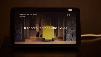 Alexa smart properties for hospitality italia