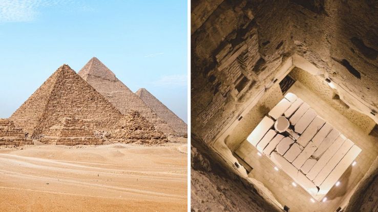 La grande Piramide di Giza