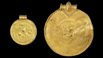 Brattee d'oro del tesoro di Vindelev