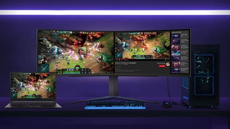 lg monitor gaming curvo 49 pollici