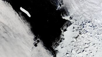 I frammenti dell'iceberg più grande del mondo