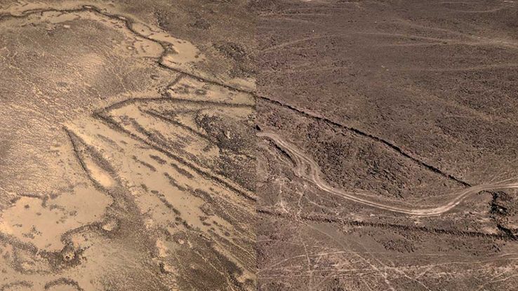 Antiche e misteriose strutture nel deserto