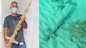 Hanno trovato una spada sul fondo del mare: le sue caratteristiche