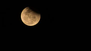 Eclissi lunare parziale a ottobre