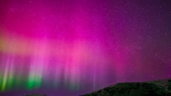 Aurora boreale rossa in Italia