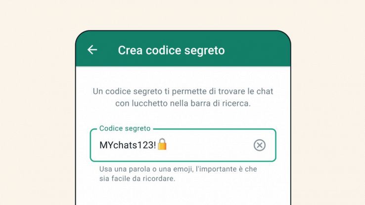 whatsapp codice segreto