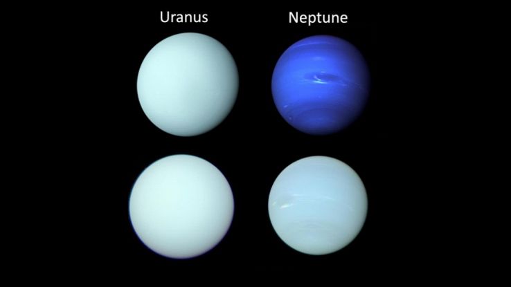 I veri colori di Urano e Nettuno