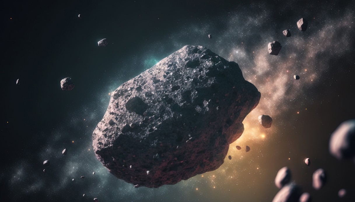 There is also water on the surface of asteroids