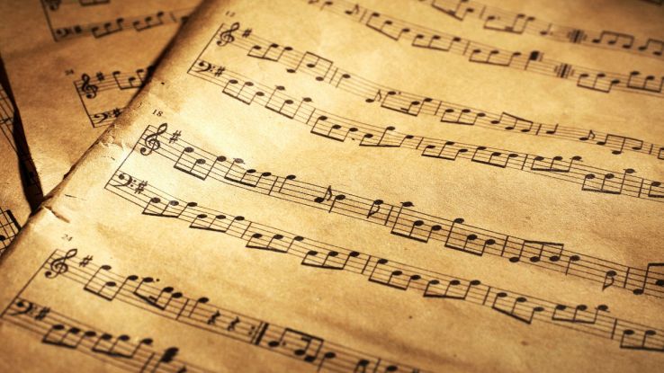 Gli spartiti di musica di Bach