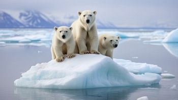 Gli orsi polari non riescono ad adattarsi al cambiamento climatico