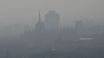 Alti livelli di inquinamento dell'aria a Milano