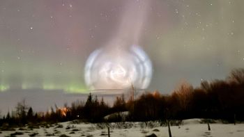 Islanda, una spirale nel cielo