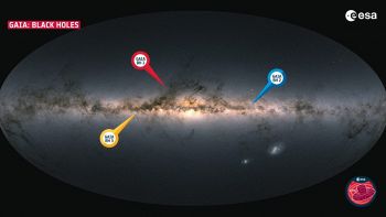 Gaia scopre il buco nero di origine stellare BH3