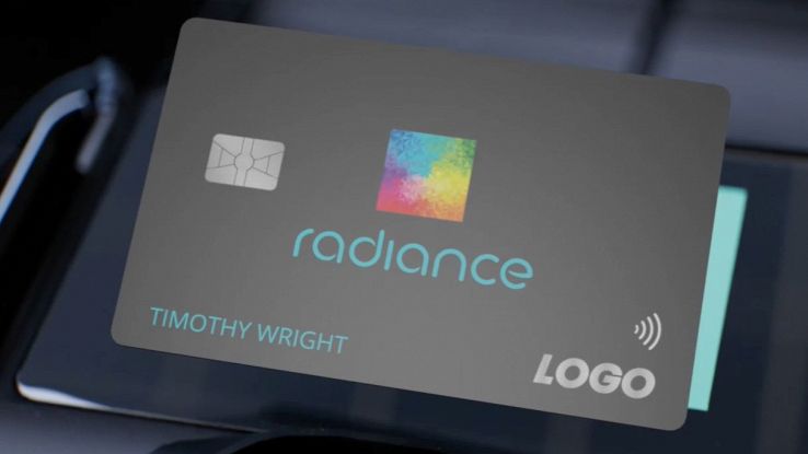 Radiance carta di credito OLED