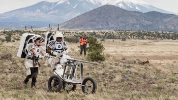 Nasa, esercitazioni nel deserto