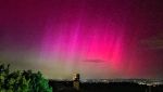 Aurora boreale in Italia: scatto a Casole di Elsa, Toscana
