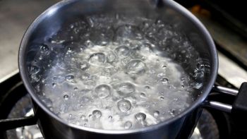 Per via della bassa pressione l'acqua ha smesso di bollire a 100 gradi