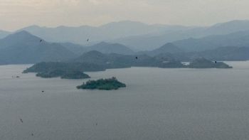 Lago Kivu, tra Repubblica Democratica del Congo e Ruanda