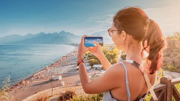 smartphone foto vacanza