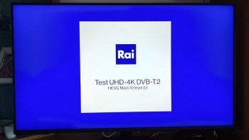 switch off rai dvb-t2 canale test