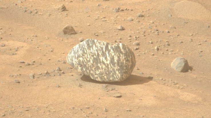 Perseverance ha trovato una roccia "zebrata" su Marte