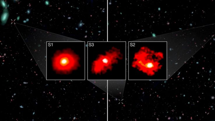 I "Mostri Rossi" individuati dal JWST nell'Universo primordiale