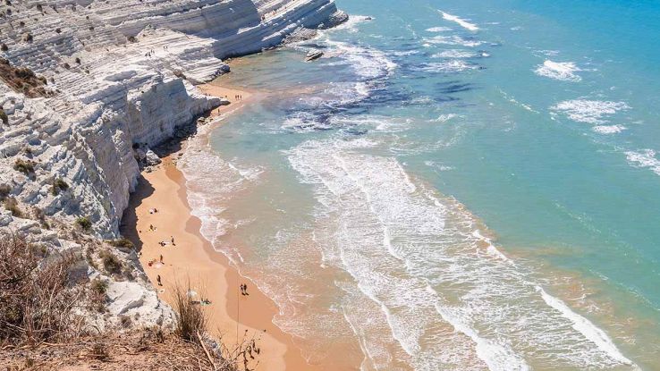 Spiaggia che rischia di sparire