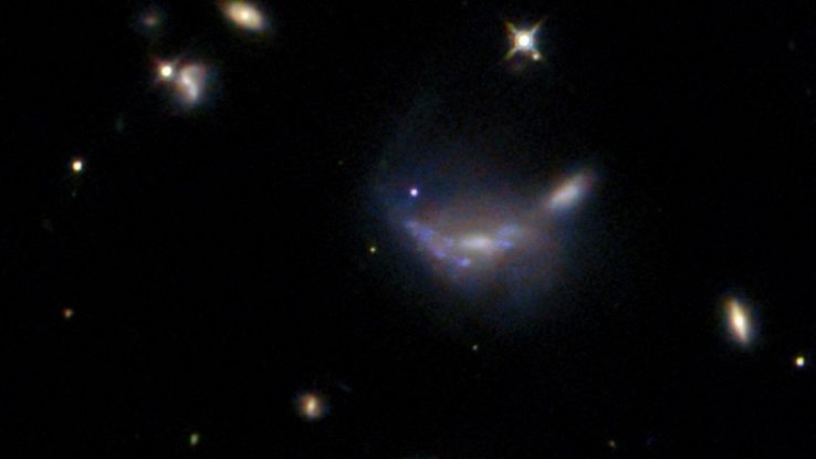 La supernova SN 2022aajn in un'immagine di Hubble