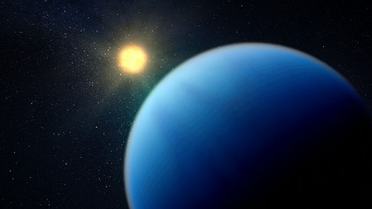 Ricostruzione dell'esopianeta TOI-421 b
