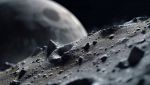 Impatto di un asteroide con la Luna