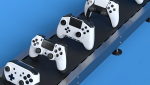 Joypad e xbox in movimento su rullo compressore