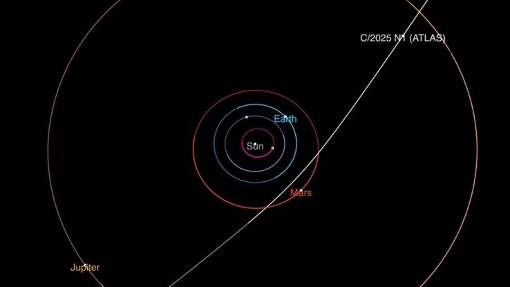 Raffigurazione Cometa interstellare