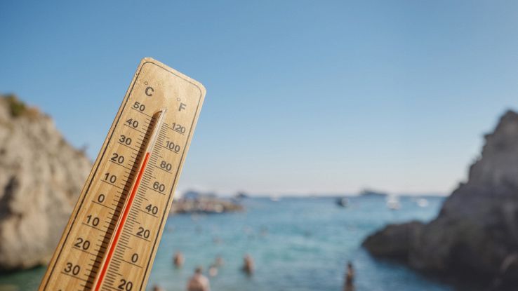 Temperatura elevata al mare