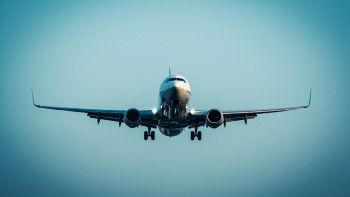 Aereo in volo